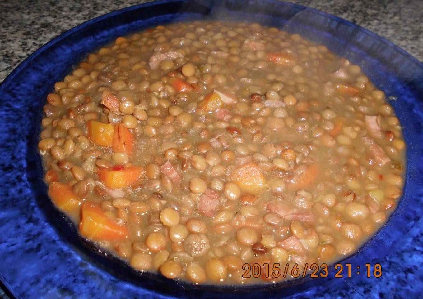 Guiso de lentejas