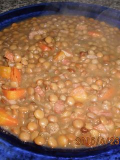 Una foto de Guiso de lentejas