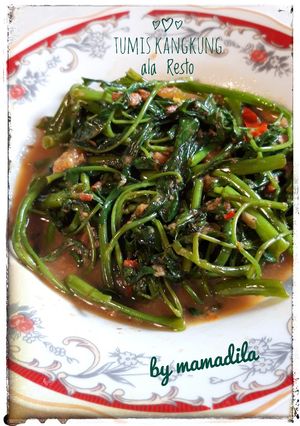 Foto resep Tumis Kangkung ala Resto