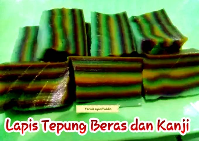 Lapis tepung beras dan kanji