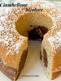 Ciambellone bicolore