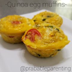 A picture of Quinoa egg muffins.