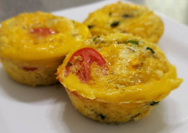 Quinoa egg muffins