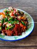 Dendeng Sapi Cabe Hijau