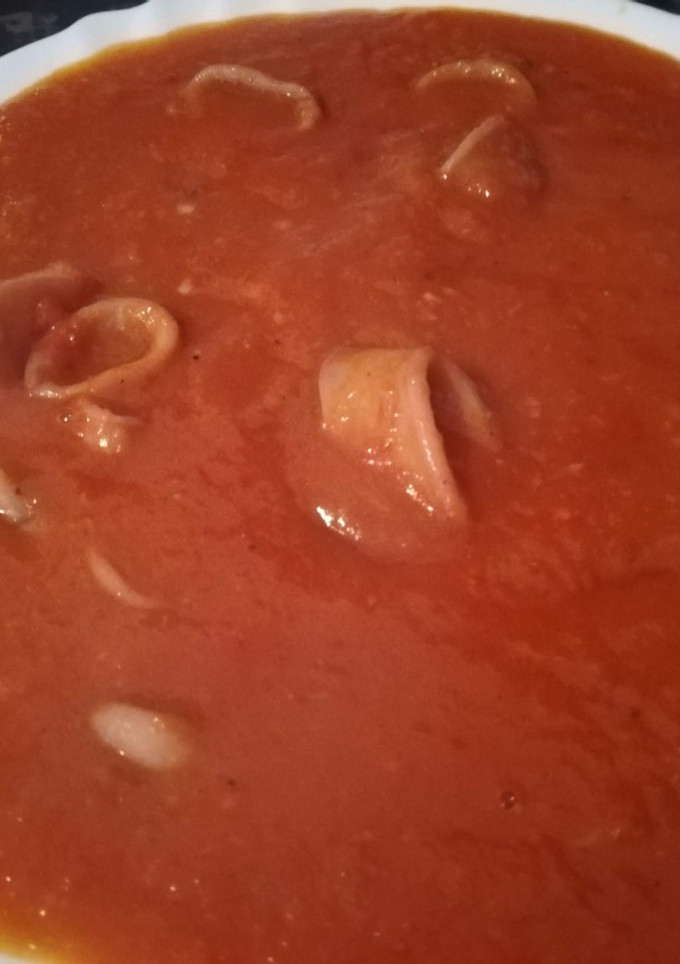 Una foto de Calamares en salsa americana para Monsieur Cuisine Connect