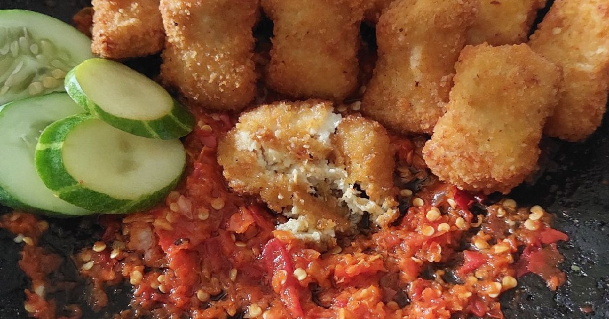 Nugget Ayam Geprek simpel