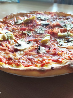 Una foto de Pizza masa fermentación lenta