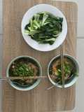 Mì soba và xốt mentaiko