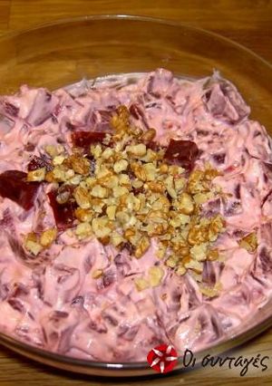 A picture of Beetroot salad.