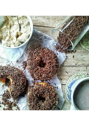 Foto resep Donat express (donat tanpa proofing) source rani fadilla