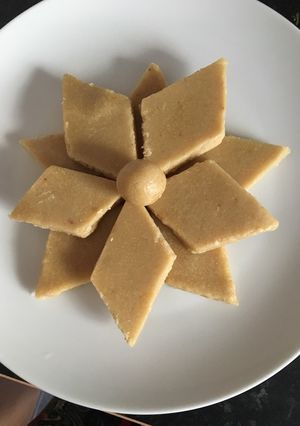 A picture of Cashew sweet.