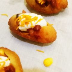 A picture of Golgappa Chaat.
