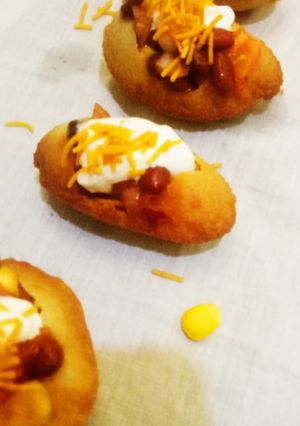 A picture of Golgappa Chaat.