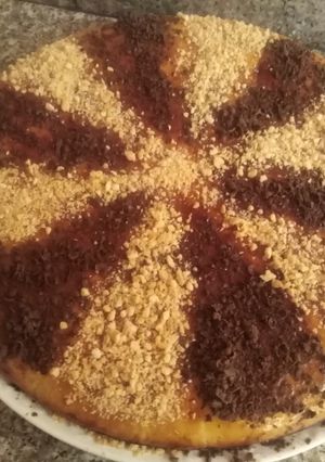 صورة لوصفة كيك بالسميد