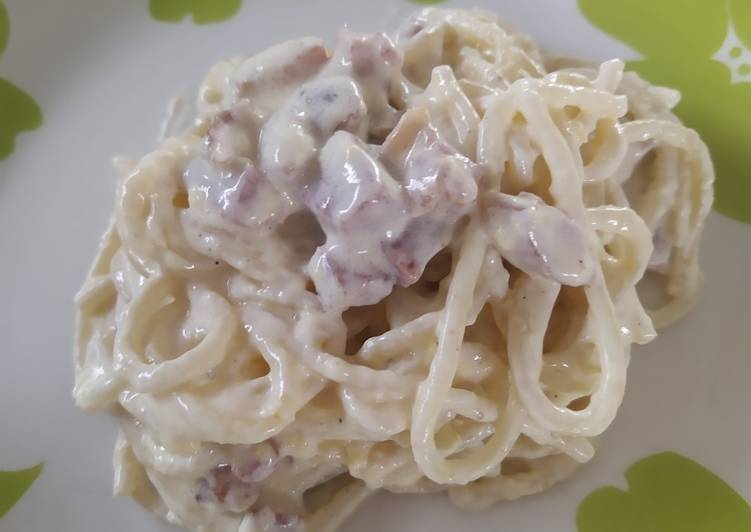 # Macarrão à carbonara - Gozhowgos