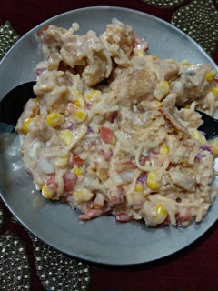 A picture of Creamy spring roll.