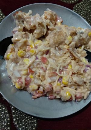 A picture of Creamy spring roll.