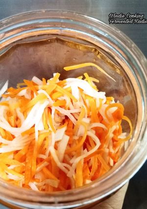 Hình của món Đồ Chua đơn giản dễ làm (Fermented Carrot-Radish).