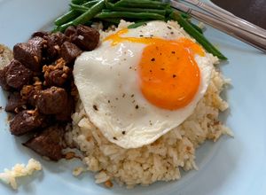 Foto resep Wagyu Saikoro Beef with Butterrice
