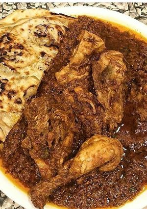 A picture of Chicken Changezi.