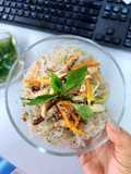 Miến xào càng ghẹ