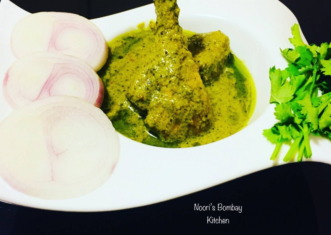 Green Korma | Green chicken