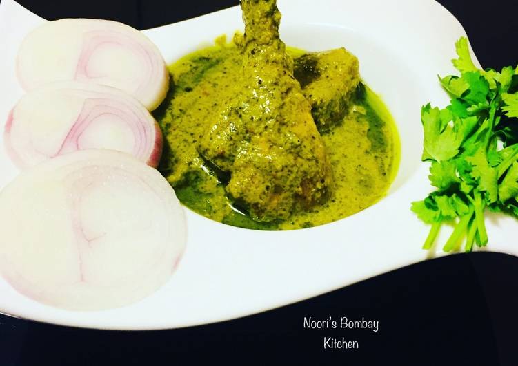 Easiest Way to Make Any-night-of-the-week Green Korma | Green chicken