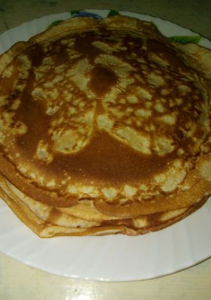 A picture of Vanilla pancakes.