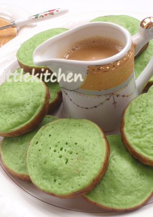 Foto resep Serabi Pandan Mini