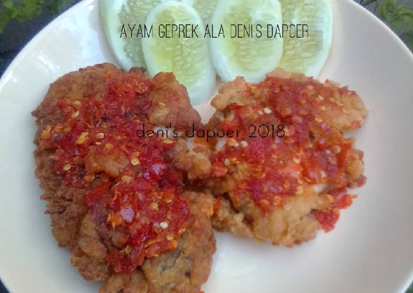 Ayam Geprek #BikinRamadhanBerkesan