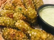 A picture of crushed coriander seed