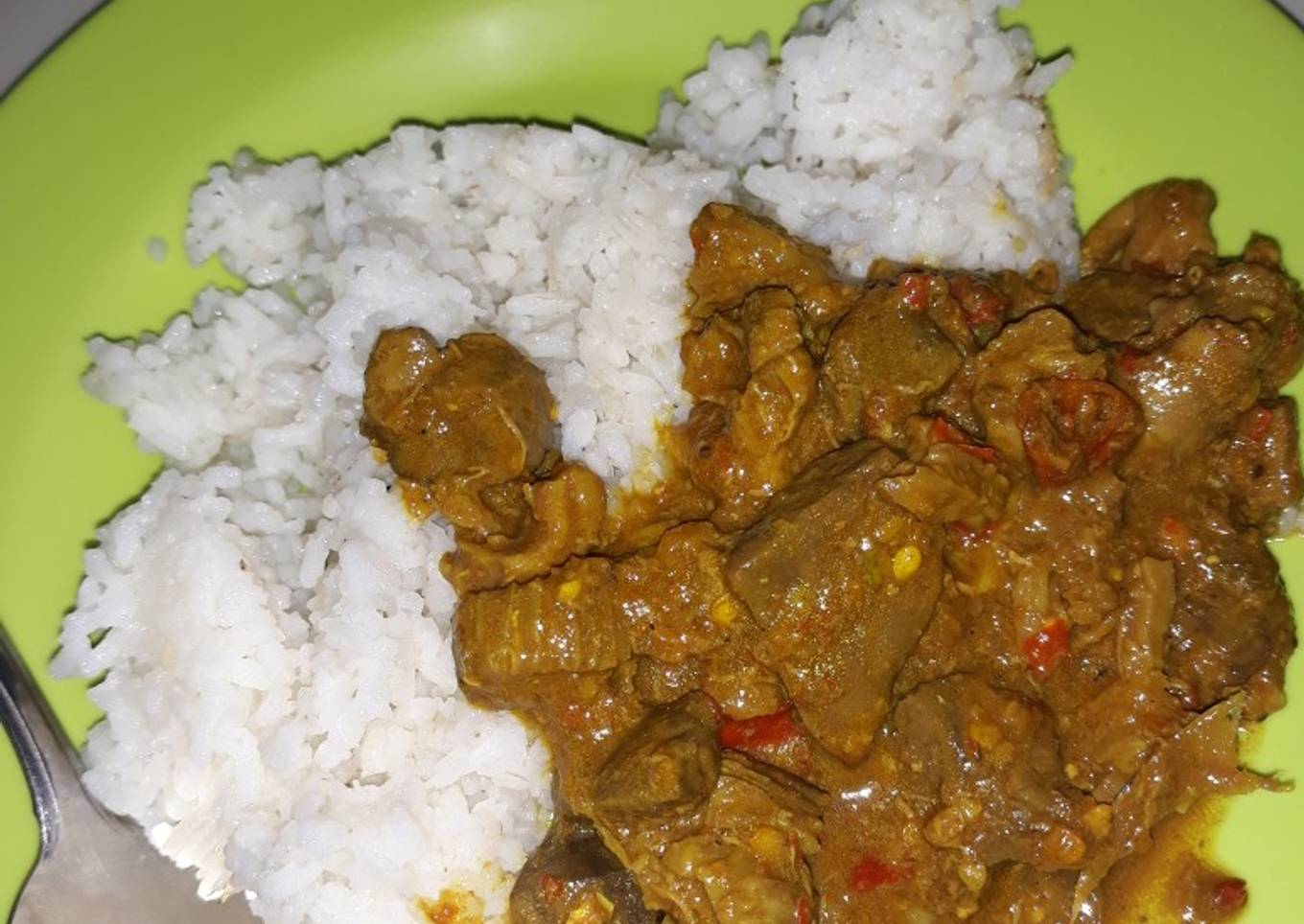 Rica rica jeroan tuna