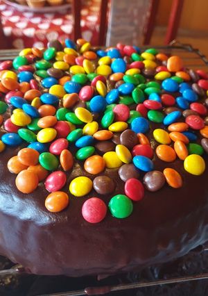รูปของ Chocolate Cake เค้กช็อคโกแลตหน้านิ่ม