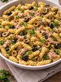 Fusili com Atum e Azeitonas