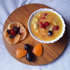 Sweet milky fruit pie A picture of Sweet milky fruit pie.