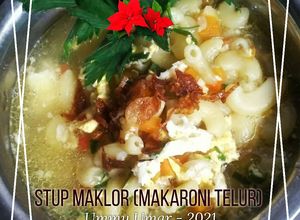 Foto resep Stup bening Maklor (Makaroni Telur) mpasi 1th+