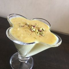 Sweet potato dry fruits kesar kheer A picture of Sweet potato dry fruits kesar kheer.