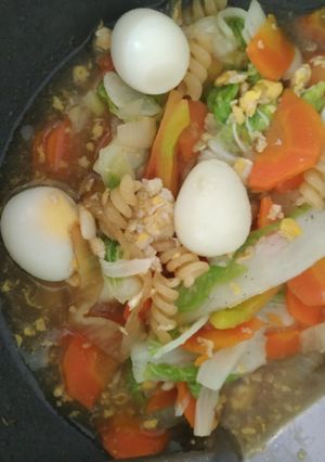 Foto resep Capjay sayur telur sederhana kesukaan anak