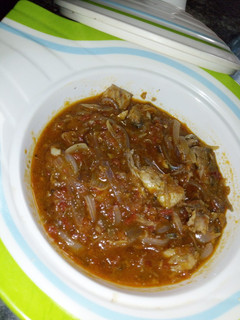 A picture of My special fish sauce.