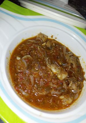 A picture of My special fish sauce.