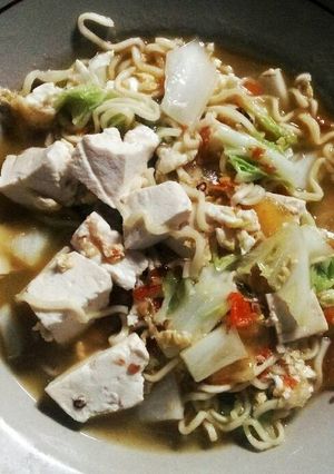 Foto resep Seblak basah tahu