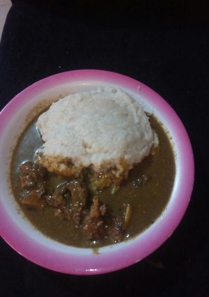 A picture of Tuwon masara and miyar kuka.