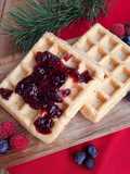 Waffle di amaranto