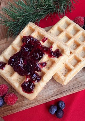 Foto di Waffle di amaranto
