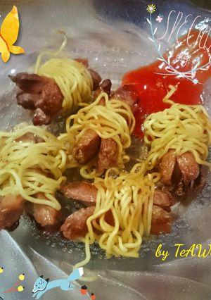 Foto resep Mie gulung sosis