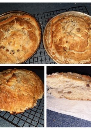 Una foto de Panettone con cobertura de Almendras
