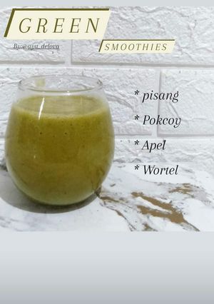 Foto resep Green smoothies