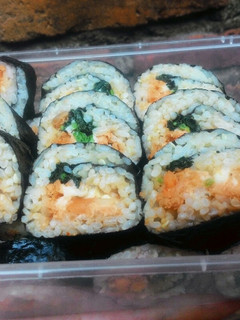 Foto resep Sushi Roll salmon keju
