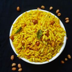 A picture of Puffed rice masala.