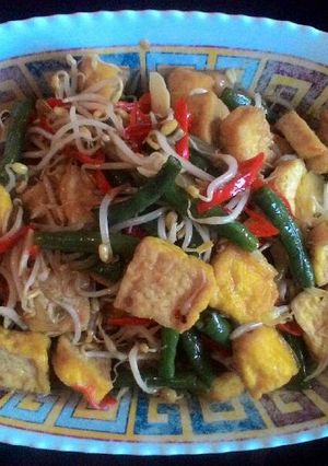 Foto resep Tumis Taoge Tahu Kacang Panjang